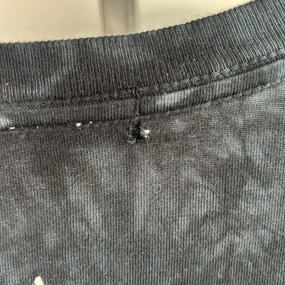 Affliction Black and Green Long Sleeve Tee with  Sparkly Skull Design Size‎ XL - Picture 9 of 11